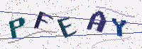 Picture with a code of distorted letters and digits