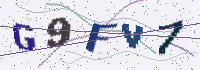 Picture with a code of distorted letters and digits